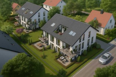 Exklusives Neubauprojekt in Dornberg– Moderne 3 Zimmer-Neubauwohnung mit Fußbodenheizung und Garten