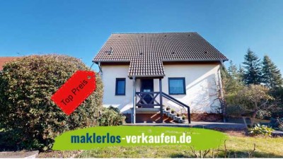 Top gepflegtes Haus + großes Grundstück + provisionsfrei mit maklerlos-verkaufen.de
