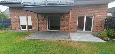 Nordwalde, wohnen auf einer Ebene, 4-Zimmer mit G-WC, Terrasse und großen Garten zu verkaufen