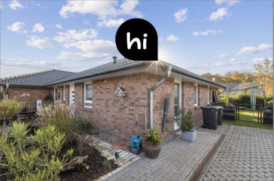 Ankommen und Wohlfühlen – moderner Bungalow mit Wintergarten & Carport