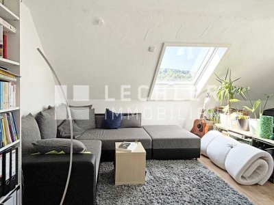 Kapitalanleger aufgepasst! Vermietete 2-Zimmer-Dachgeschoss-Wohnung mit guter Rendite