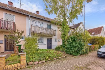 Reihenmittelhaus mit Garten und Garage in gewachsener Wohngegend nähe Heidelberg!