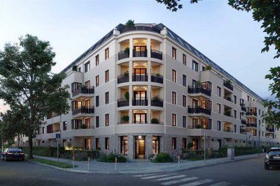 Barrierefreie 2-Zimmer-Wohnung mit EBK, großer Terrasse und Gartenanteil