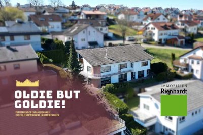 Oldie but goldie! Freistehendes Einfamilienhaus mit Einliegerwohnung in Oberriexingen