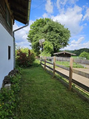Wohnen auf dem Pferdehof mit dem eigenen Pferd