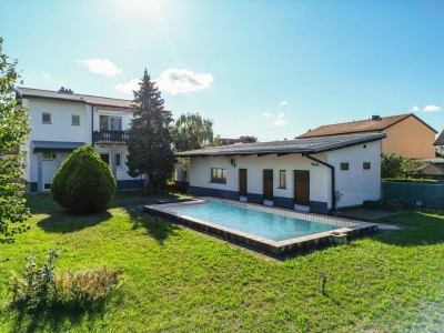 6-Zimmer Einfamilienhaus in Strasshof an der Nordbahn | 810 m² großes Grundstück mit Pool
