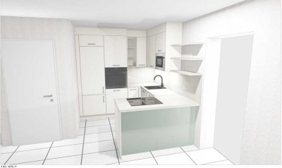 Attraktive 2-Zimmer Neubau-Wohnung mit Balkon zentral in Rheinfelden (Baden)