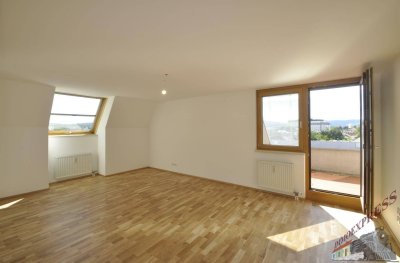 Exklusive Dachterrassenwohnung mit Tiefgarage und bester Fernsicht in der Nähe des Bühl Centers