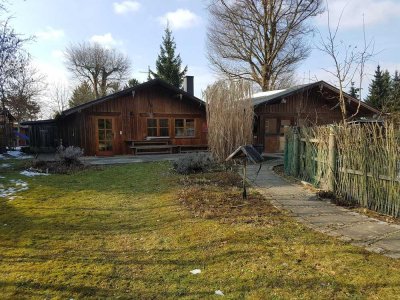 kleines Haus im Wochenendhausgebiet Gelbelsee