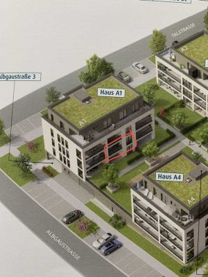 Stilvolle, neuwertige 2-Zimmer-Wohnung mit Balkon und EBK in Waldbronn