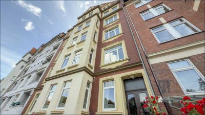 Hohe Decken, Weitblick, Innenstadt: Altbauwohnung in Bremerhaven