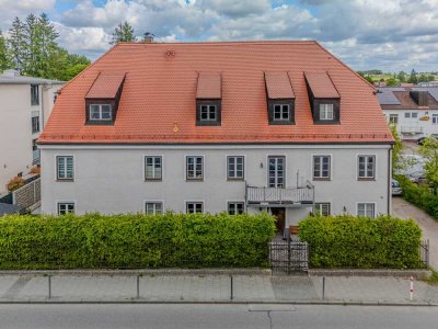 PROVISIONSFREI / Stilvoll sanierte Gartenwohnung im historischen Haus von Ebersberg