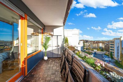 Wunderschöne 2-Zi.-Wohnung mit Balkon und Alpenblick - bezugsfrei!