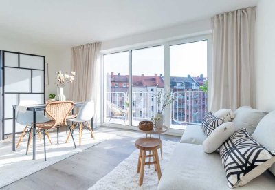 Exklusive 1-Raum-Wohnung mit Einbauküche in Erfurt