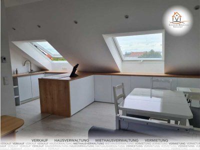 Top-modernisierte 3-Zimmer-Dachgeschosswohnung mit Einbauküche in Ingolstadt