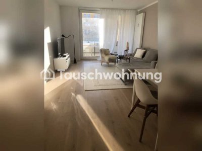 Tauschwohnung: Renovierte 3 Zimmer Wohnung mit 2 Balkonen im Lehel