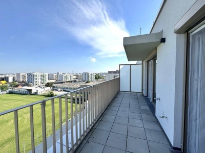 Terrassenwohnung im 7. Stock - Sonnig Wohnen - Nahe U1 Kagraner Platz