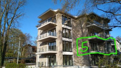 Blick auf  viel  NATUR  +  TRAVE  =  neues  ZUHAUSE