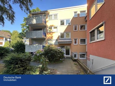 Attraktive Kapitalanlage, vermietete Eigentumswohnung mit Balkon