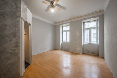 ++NEU++ Kompaktes Altbau-Apartment mit viel Potenzial – perfekt für kreative Lösungen