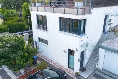 Moderne Erdgeschosswohnung in 2 Parteienhaus mit Garten und Stellplatz in Pulheim-Stommeln