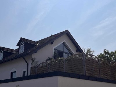 4,5-Zi.Whg. mit 30qm idyllischem Dachgarten im Rgbger Süden