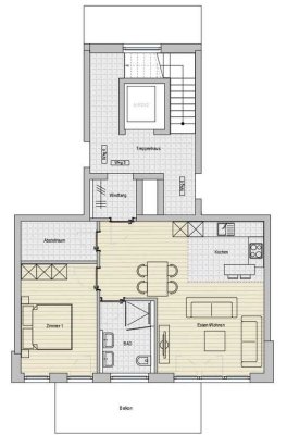 Hochwertige Wohnung mit EBK und Balkon: freundliche 2,5-Zimmer-Wohnung in Aulendorf