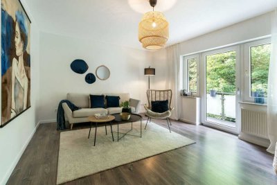 Charmantes 3 Zimmer Domizil: mit sonnigem Balkon und Einbauküche