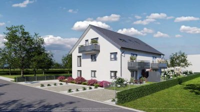 NB EBZ: Imposante 4 Zimmer Dachgeschoß-Wohnung mit 2 Balkonen+Privatgarten in bester Lage Türkenfeld