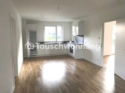 Tauschwohnung: Wohnung mit Garten und Tiefgaragenstellplätzen