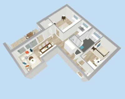 NEUBAU - ERSTBEZUG * ZENTRAL & RUHIG * 3 Zi.-Whg * 74QM inkl. EBK, große Terrasse, Keller uvm.