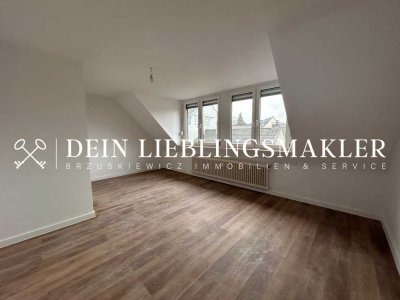 FRISCH SANIERTE UND GUT GESCHNITTENE 2-ZIMMER DACHGESCHOSSWOHNUNG IN WICKRATH!