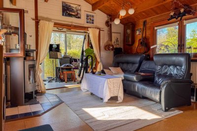 Ferienhaus + Kamin, Internet, Garten & Komfort – Dauerhaft Bewohnbar als Zweitwohnsitz in Wulsbüttel