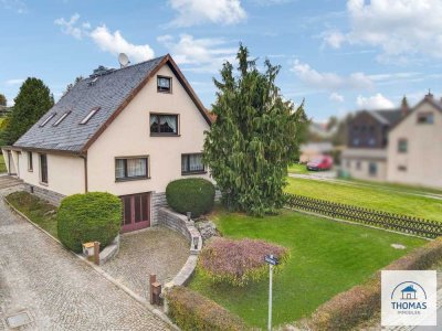Entzückendes EFH (163,5m2) samt Gästehaus & sonnigem Garten zu Verkaufen – Ihre Idylle in Neukirch!