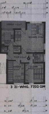 Helle frisch renovierte 3-Zimmer-Wohnung mit Balkon in Mutlangen