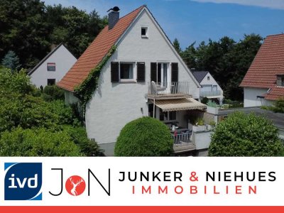 Ihr Rückzugsort im Grünen – Komfort trifft auf gemütliches Wohnen in ruhiger Lage in Hiddenhausen