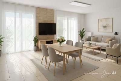 Ankommen. Wohlfühlen. Zuhause sein – stilvolle 3-Zimmer-Wohnung mit Balkon in Langen