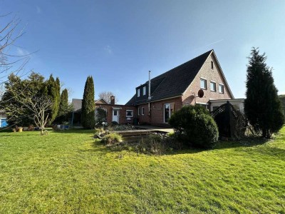 Wohnen am Eiderdeich Mehr ist Meer - Einfamilienhaus mit Ferienwohnung direkt am Naturschutzgebiet