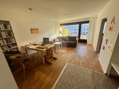 Gut geschnittene 3-Zimmer-Wohnung mit großer Süd-Loggia in gepflegtem MFH in NMS-Zentrum