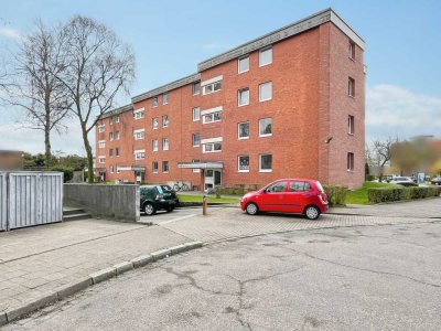 Vermietete 2-Zimmer-Wohnung mit TG-Stellplatz in ruhiger Wohnlage von Neumünster-Ruthenberg