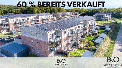 Modernes Wohnen im Neubau: Altersgerechte Gartenwohnung in Lütjenburg.