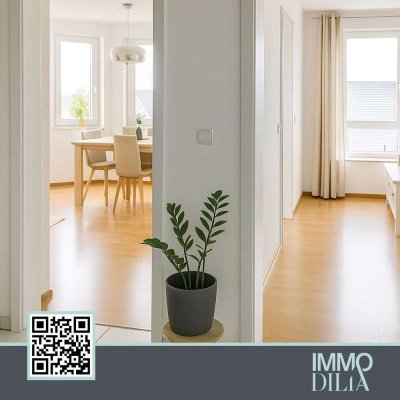 PROVISIONSFREI helle moderne 2-Zimmer-Wohnung mit Südbalkon