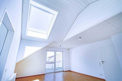 Panorama Dachgeschoßwohnung - nur 10 Min.v. Freiburg