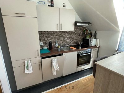 35m² | Moderne und helle 1-Zimmer-Wohnung im 1. DG | Nahe U4 Friedensbrücke