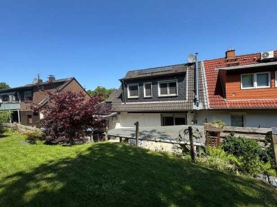 Energetisch top sanierte Doppelhaushälfte mit Traumgarten in Hattingen
