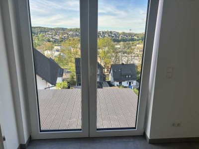 ***Neubau***Exklusive 1-Zimmer-Penthouse-Wohnung mit gehobener Innenausstattung mit Balkon in Siegen