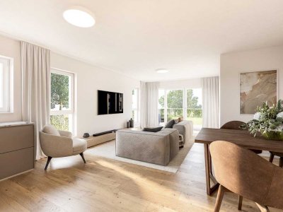 Gemütliche 3-Zimmer-Wohnung im EG mit Südterrasse & Garten | Neubau Erstbezug in Langenfeld-Reusrath
