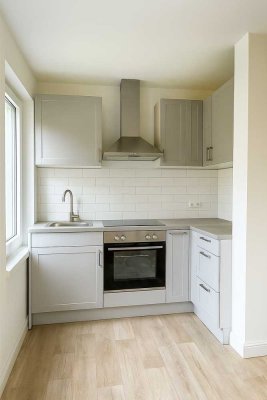 kleine 2 Raum Wohnung im Erdgeschoss