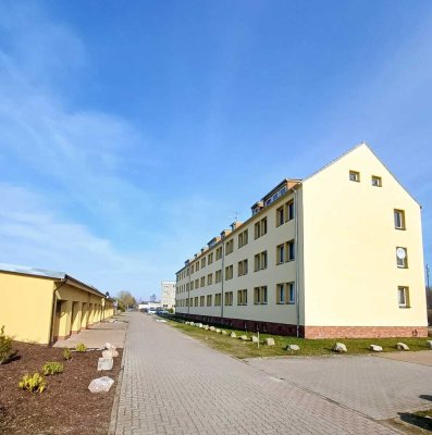 Bald verfügbar! renovierte 2-Raum-Wohnung im Erdgeschoss in Abtshagen mit eigenem Garten