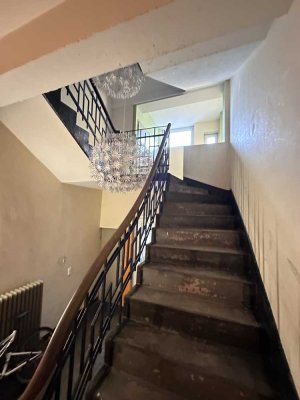 Terrassenwohnung im Industriestil